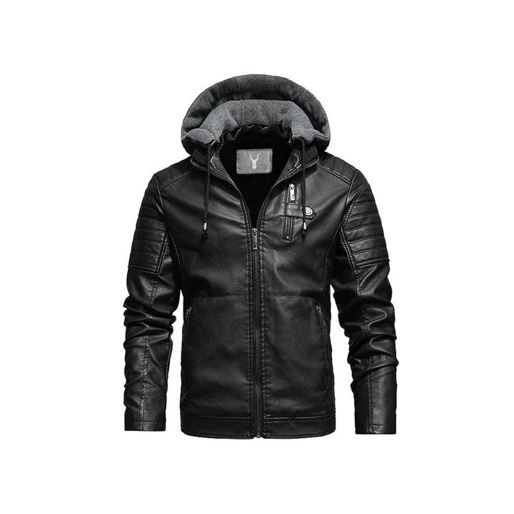 Avenger Original Leather Jacket with Hood
